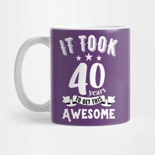 Vintage 1982, it took 40 years to get this awesome Mug